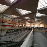 Photo taken at Estación de Zaragoza - Delicias by May T. on 4/18/2013