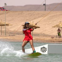 Photo taken at Sliders Cable Park El Gouna by Sliders Cable Park El Gouna on 6/28/2014