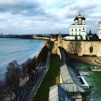 Photo taken at Pskov by Вика Богомолова on 11/29/2015