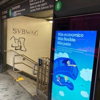Photo taken at MTA Subway - 28th St (6) by Naish M. on 3/12/2022