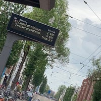 Photo taken at Tramhalte Kinkerstraat by Naish M. on 5/21/2022