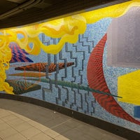 Photo taken at MTA Subway - 51st St (6) by Naish M. on 1/21/2024
