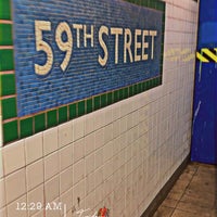 Photo taken at MTA Subway - Lexington Ave/59th St (4/5/6/N/R/W) by Naish M. on 3/15/2024
