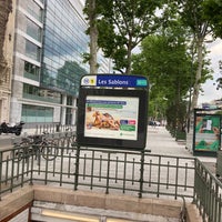 Photo taken at Métro Les Sablons [1] by Naish M. on 6/4/2022
