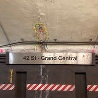 Photo taken at MTA Subway - 42nd St/Grand Central (4/5/6/7/S) by Naish M. on 3/2/2024