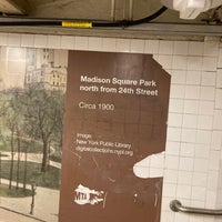 Photo taken at MTA Subway - 23rd St (R/W) by Naish M. on 9/4/2023