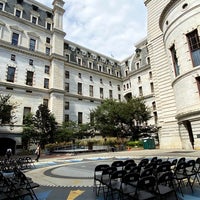 Photo taken at City Hall Courtyard by K on 9/17/2023