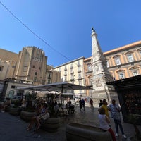 Photo taken at Piazza San Domenico Maggiore by Tomáš K. on 6/30/2022