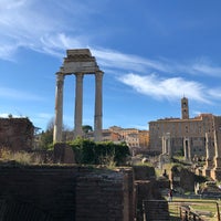 Photo taken at Temple of Castor and Pollux by Tomáš K. on 2/14/2019