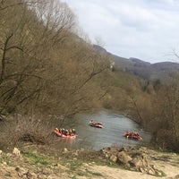 Photo taken at Düzce Rafting by Mutlu K. on 3/24/2019