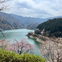 Photo taken at Lake Okutama by 小床 平. on 4/13/2024