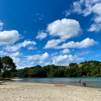 Photo taken at Cooks Beach by Rachel C. on 1/24/2021