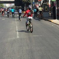 Photo taken at Paseo de Bicis Dominical by Jorge G. on 2/21/2016
