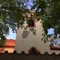 Photo taken at Kostel Svaté Markéty by Roman R. on 4/22/2015