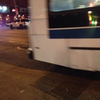 Photo taken at MTA Bus - Av A &amp;amp; E 6 St (M14A) by Kirsten P. on 11/2/2015