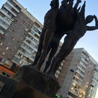 Photo taken at Памятник &amp;quot;Чернобыльцам Кубани&amp;quot; by Alexxx B. on 5/15/2016