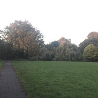 Photo taken at Wandle Park by Ahu G. on 10/22/2019