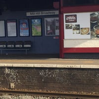 Photo taken at Mill Hill Broadway Railway Station (MIL) by Péter V. on 2/14/2016