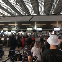 Photo taken at Check-In Row &amp;quot;R&amp;quot; by Bert S. on 6/18/2019
