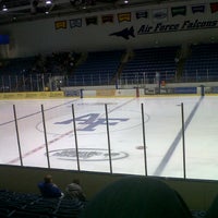 Photo taken at Cadet Field House Ice Arena by Sylvia H. on 3/3/2013