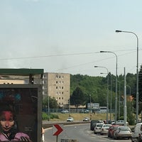 Photo taken at Hlušičkova (tram) by Radim Václav M. on 5/23/2016