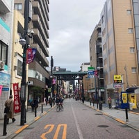 Photo taken at 北馬場参道通り商店街 by tsuyoran on 1/12/2020