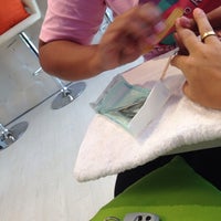 Photo taken at Rainbow Nail Bar by Andrezza L. on 10/25/2013