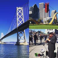 Photo taken at Sunday Streets - Embarcadero by Quentin R. on 11/28/2015
