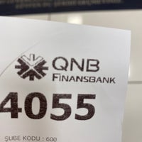 Photo taken at QNB Finansbank by Deniz Y. on 12/2/2020