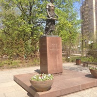 Photo taken at Памятник Шоте Руставели by Igor A. on 5/9/2013