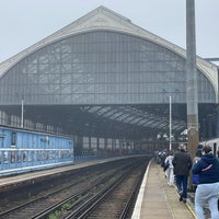 Photo taken at Brighton Railway Station (BTN) by Ebru 🦀 K. on 4/12/2024
