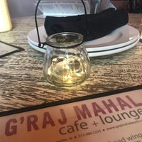 Foto diambil di G&amp;#39;Raj Mahal Cafe oleh Marty B. pada 4/16/2019
