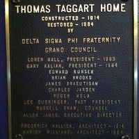 Photo taken at Taggart Mansion by Historic I. on 11/8/2012