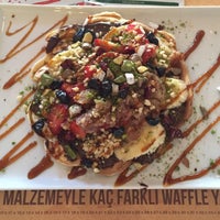 Photo taken at Ab&amp;#39;bas Waffle by mehmet d. on 5/10/2015
