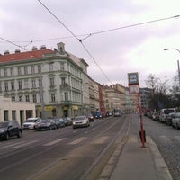 Photo taken at Plzeňka (tram) by Martin K. on 3/27/2013