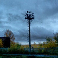 Photo taken at Стадион НГПУ by Oleg T. on 10/5/2012