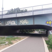 Photo taken at Juliusturmbrücke by Mimma on 6/15/2018
