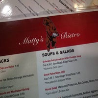 Photo taken at Matty's Bistro by Matthew L. on 2/23/2013 Photo taken at Matty's Bistro by Matthew L. on 2/23/2013