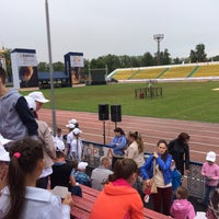 Photo taken at Стадион by Natka K. on 7/16/2015