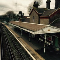 Photo taken at Falmer Railway Station (FMR) by Elie S. on 4/2/2015