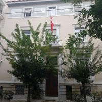 Photo taken at Turkish Embassy in Athens by Άρης Γ. on 9/30/2017