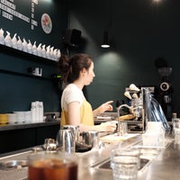Photo taken at Nømad Coffee Lab &amp;amp; Shop by Ahmet 🧿 on 5/23/2019