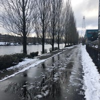 Photo taken at Fremont Canal Steps by Ahmet 🧿 on 2/12/2019