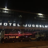 Photo taken at Stajalište gradskog prevoza Hotel Jugoslavija by Fatih N. on 8/24/2018