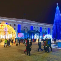 Photo taken at Площадь Ленина by Igor S. on 1/11/2020