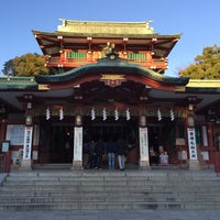 Photo taken at Tomioka Hachimangu Shrine by SHINOCHIKA on 12/27/2014