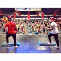 Photo taken at FITNESS SUMMIT 2014 by Sasha O. on 9/28/2014