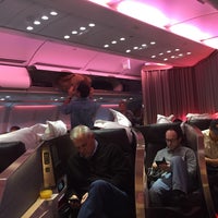 Photo taken at Virgin Atlantic 103 LHR-ATL by Brian C. on 10/23/2015