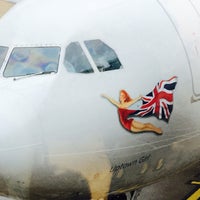 Photo taken at Virgin Atlantic 103 LHR-ATL by Brian C. on 2/13/2016