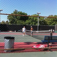 Photo taken at Plummer Park Tennis Courts by Kelly C. on 10/13/2012